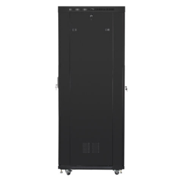ARMARIO LANBERG RACK 19? 27U 800X1000 FLAT PACK NEGRO PUERTA PERFORADA CON LCD