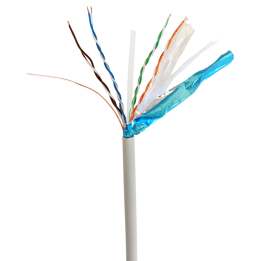 BOBINA CABLE GEMBIRD CAT6 FTP PREMIUM CCA SOLIDO ECA 305 M