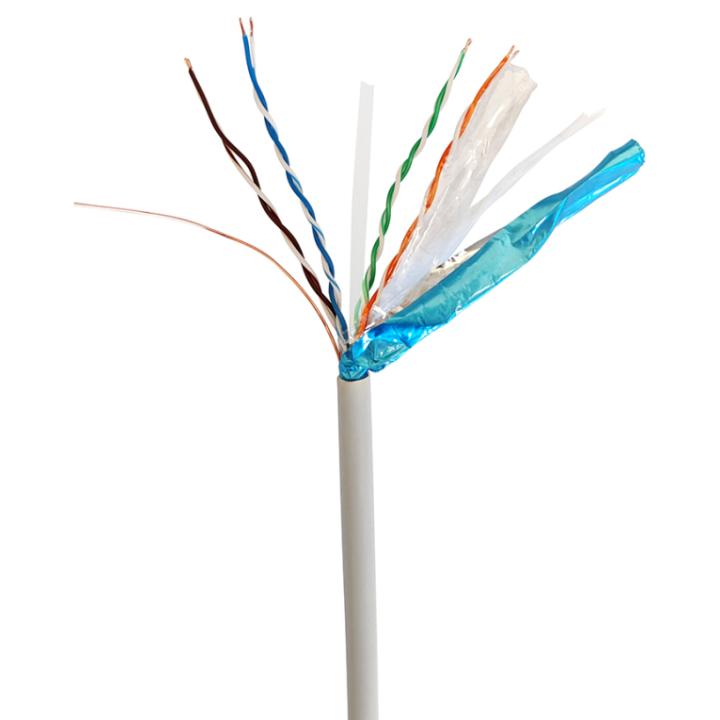 BOBINA CABLE GEMBIRD CAT6 FTP PREMIUM CCA SOLIDO ECA 305 M
