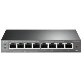 SWITCH TP-LINK 8 PORT GIGA 4 PORT POE EASY SMART
