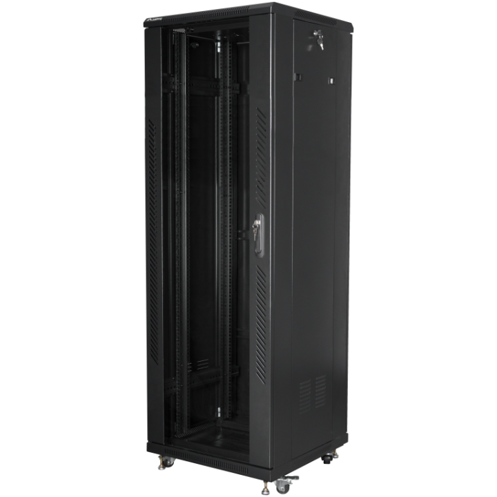 ARMARIO LANBERG RACK 19" 37U 600X600 FLAT PACK BLACK NEGRO