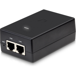 INYECTOR POE UBIQUITI POE-24-24W-G ISP POE INJECTORS 24V 24W 1A GIGA