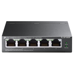 SWITCH TP-LINK TL-SF1005P DESKTOP SWITCH 4-PORT POE