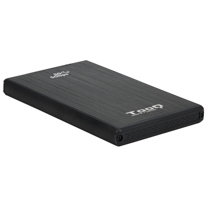 CARCASA HDD TOOQ TQE-2522B 2,5" 9,5 MM SATA USB 3.0 NEGRA