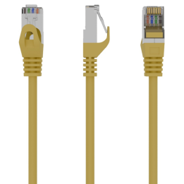 CABLE RED GEMBIRD FTP CAT6 1M AMARILLO