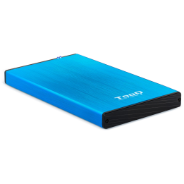 CARCASA HDD TOOQ TQE-2527BL 2,5" 9,5 MM SATA USB 3.0/3.1 AZUL