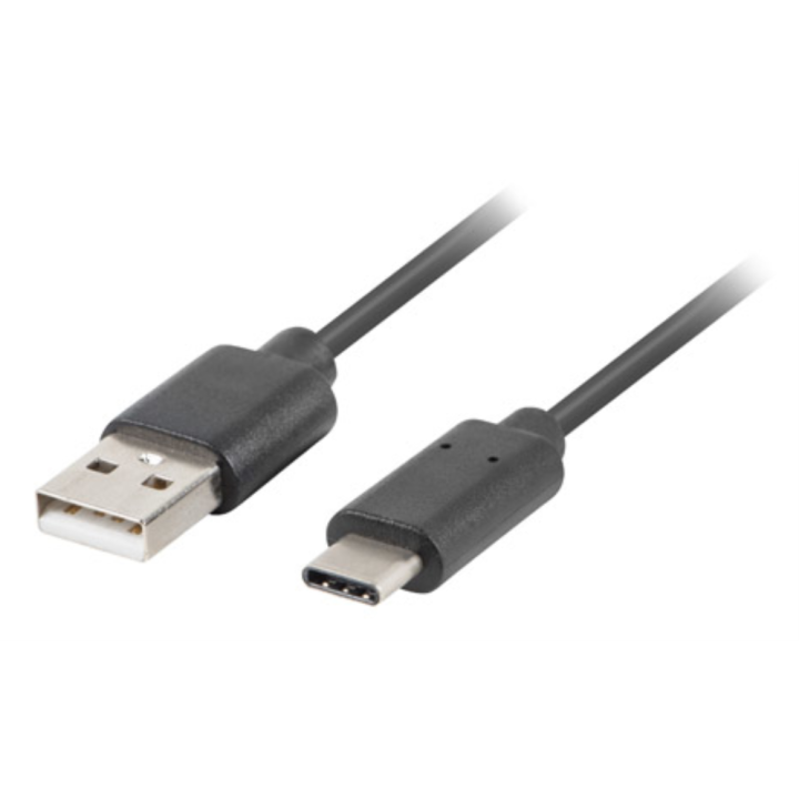 CABLE USB LANBERG 3.1 MACHO/USB C MACHO 1M NEGRO