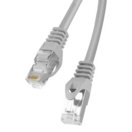 CABLE RED LANBERG LATIGUILLO CAT.6 FTP 1M GRIS FLUKE PASSED