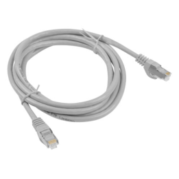 CABLE RED LANBERG LATIGUILLO CAT.6 FTP 3M GRIS FLUKE PASSED