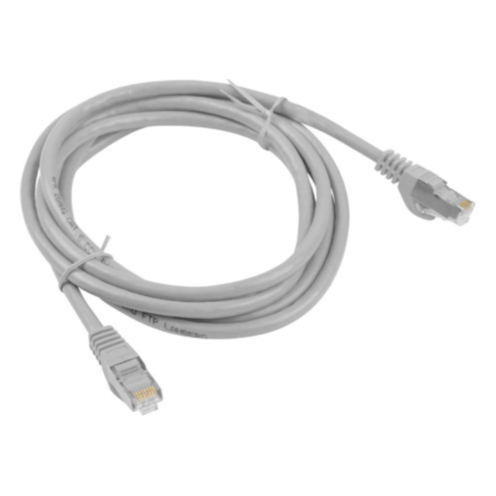 CABLE RED LANBERG LATIGUILLO CAT.6 FTP 3M GRIS FLUKE PASSED