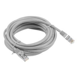 CABLE RED LANBERG LATIGUILLO CAT.6 FTP 5M GRIS FLUKE PASSED