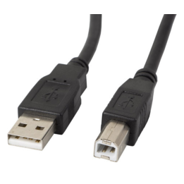 CABLE LANBERG IMPRESORA USB MACHO A USB MACHO CON FERRITA NEGRO 1 M
