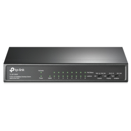 SWITCH TP-LINK 9-PORT 10/100 MBPS DESKTOP SWITCH WITH 8-PORT POE+