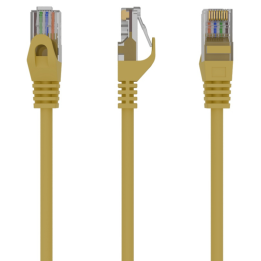 CABLE RED GEMBIRD UTP CAT6 3M AMARILLO