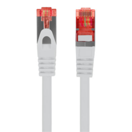 CABLE RED LANBERG LATIGUILLO CAT.6 S/FTP LSZH CU 1M GRIS FLUKE PASSED