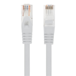 CABLE RED LANBERG LATIGUILLO CAT.6 UTP LSZH CU 1.5M GRIS FLUKE PASSED