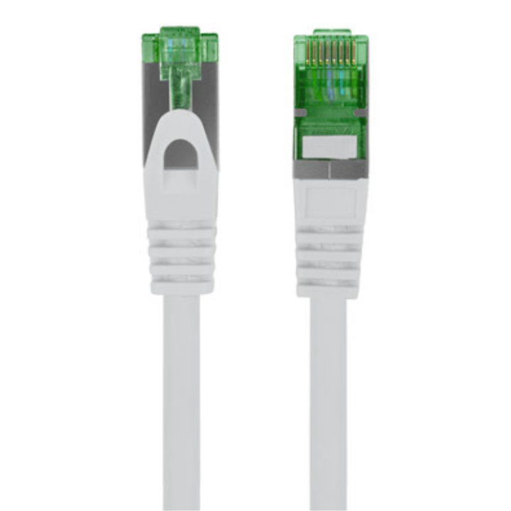 CABLE RED LANBERG LATIGUILLO CAT.7 S/FTP LSZH CU 1.5M GRIS FLUKE PASSED