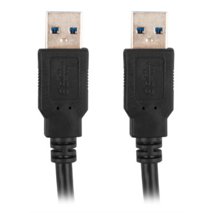 CABLE USB 3.0 LANBERG MACHO/MACHO 1.8M NEGRO