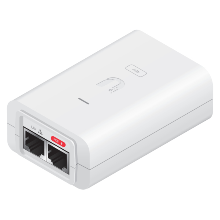 INYECTOR POE UBIQUITI POE-48-24W-WH ISP POE INJECTORS 48V 24W 0,5A 10/100 WHITE
