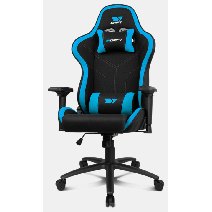 SILLA GAMING DRIFT DR110BL TEJIDO NEGRO AZUL