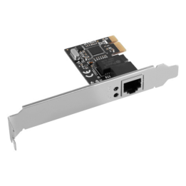 TARJETA RED LANBERG ETHERNET RJ45 PCI-E 1 PUERTO GIGABIT LP
