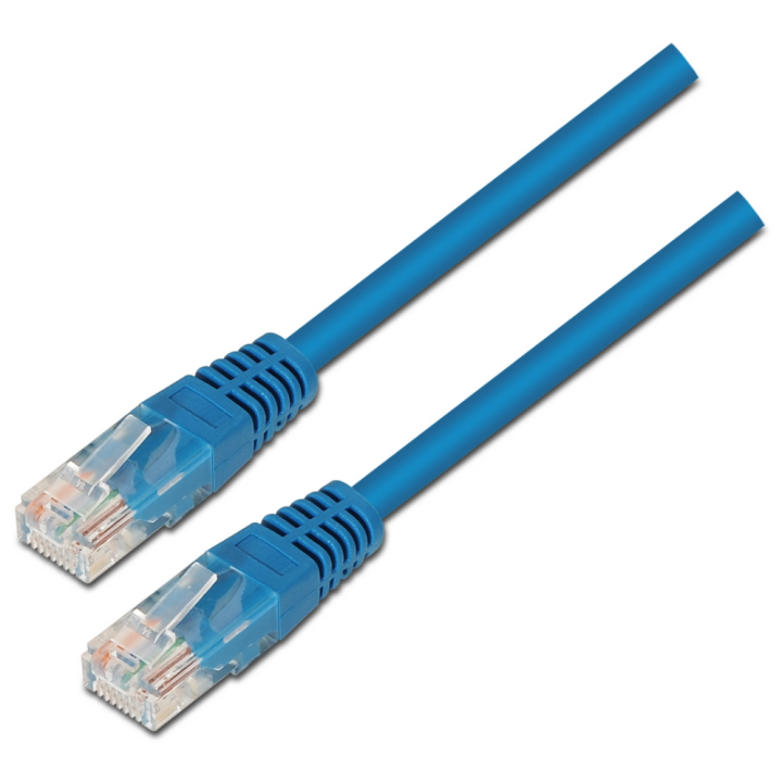 CABLE RED AISENS LATIGUILLO RJ45 CAT.6 UTP AWG24 AZUL 2.0M