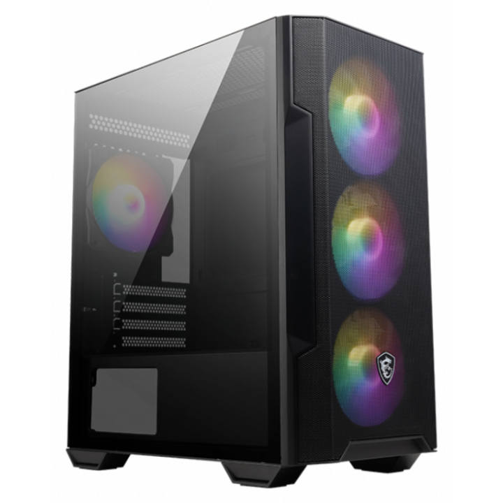 CAJA GAMING MSI MAG FORGE M100R MICRO ATX 2XUSB3.2 ARGB NEGRO