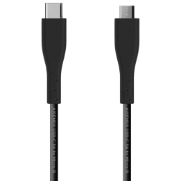 CABLE USB 2.0 AISENS 3A TIPO USB-C/M-MICRO B/M NEGRO 1.0M