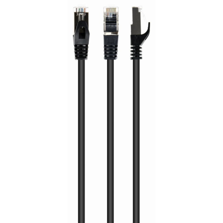 CABLE RED S-FTP GEMBIRD CAT 6A LSZH NEGRO 1,5 M