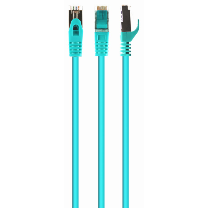 CABLE RED S-FTP GEMBIRD CAT 6A LSZH VERDE 1 M