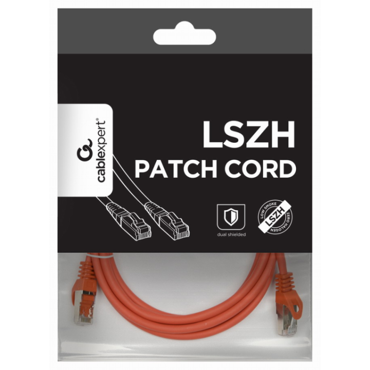CABLE RED S-FTP GEMBIRD CAT 6A LSZH ROJO 2M