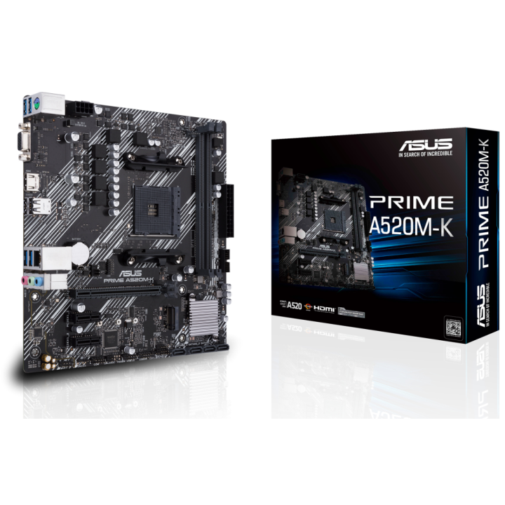PLACA BASE ASUS PRIME A520M-K AM4 MATX 2XDDR4