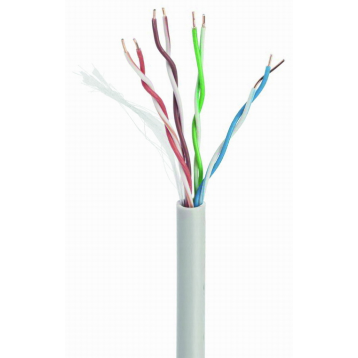 GEMBIRD CABLE RED UTP CAT5E CCA PREMIUM SOLIDO 100 M