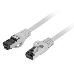 CABLE RED LANBERG LATIGUILLO CAT.8.1 S/FTP LSZH CU 1M GRIS FLUKE PASSED