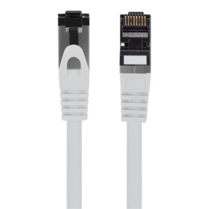 CABLE RED LANBERG LATIGUILLO CAT.8.1 S/FTP LSZH CU 1.5M GRIS FLUKE PASSED