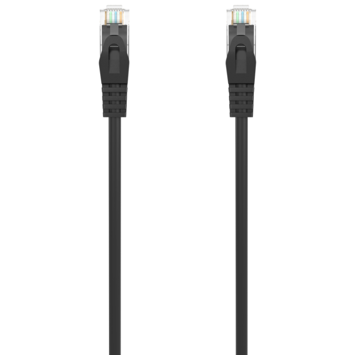 CABLE RED AISENS LATIGUILLO RJ45 LSZH CAT.6A UTP AWG24 1.0M NEGRO