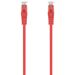 CABLE RED AISENS LATIGUILLO RJ45 LSZH CAT.6A UTP AWG24 0.5M ROJO