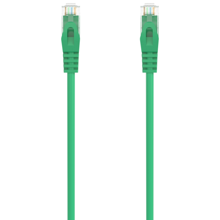 CABLE RED AISENS LATIGUILLO RJ45 LSZH CAT.6A UTP AWG24 1.0M VERDE