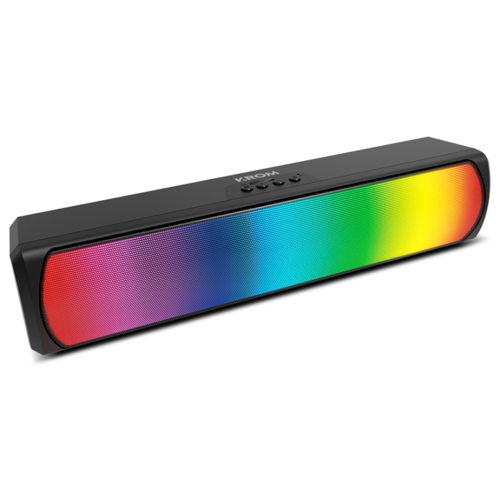 BARRA DE SONIDO BLUETOOTH RGB KROM K-POP