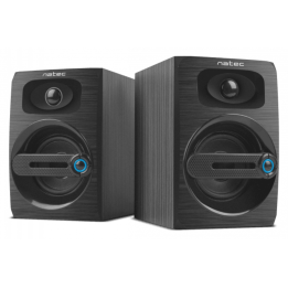 ALTAVOCES NATEC COUGAR 6W RMS 2.0 NEGRO