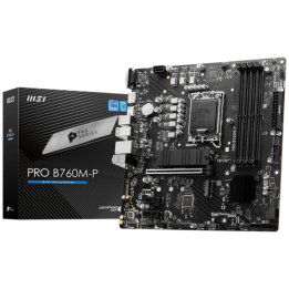 PLACA BASE MSI PRO B760M-P 1700 MATX 4XDDR5