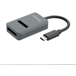 USB-C DOCK AISENS M.2 NGFF ASUC-M2D012-GR SATA/NVME A USB3.1 GEN2 GRIS
