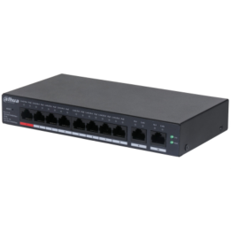 SWITCH CLOUD DAHUA DH-CS4010-8GT-110 GIGABIT SWITCH WITH 8-PORT POE