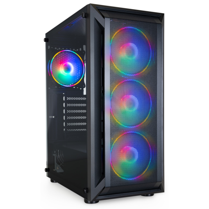 CAJA SEMITORRE GAMING TQGCC101-B "RAGNÄROK" NEGRA