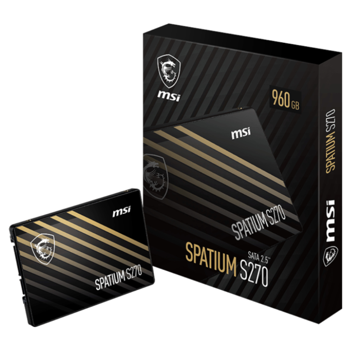 SSD MSI SPATIUM 960GB S270 SATA3