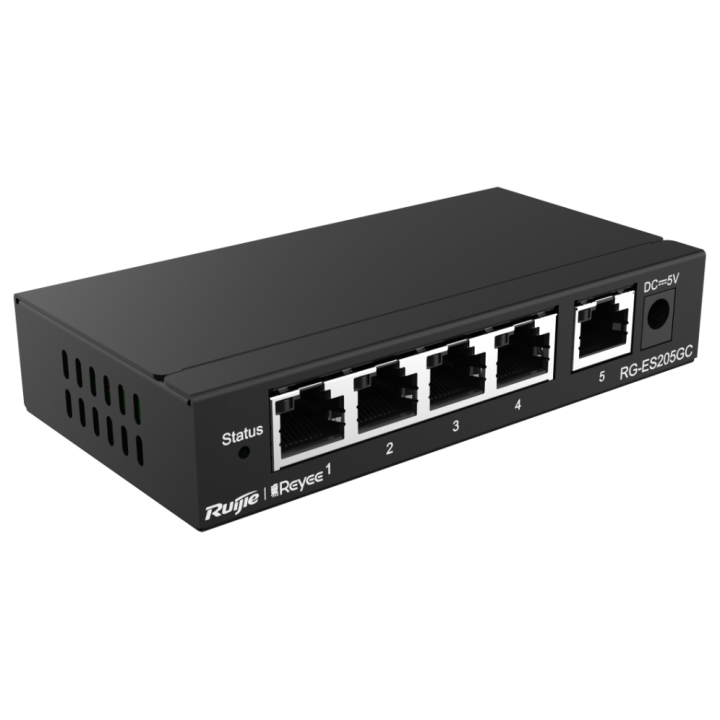 SWITCH RUIJIE REYEE RG-ES205GC V2 GIGABIT 5p CLOUD