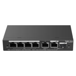 SWITCH RUIJIE REYEE RG-ES206GS-P GIGALAN 6p SFP 1p POE+