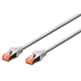 CABLE RED EWENT CAT6 S/FTP 1M GRIS