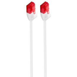 CABLE RED SLIM EWENT CAT6 U/UTP 0,25M BLANCO