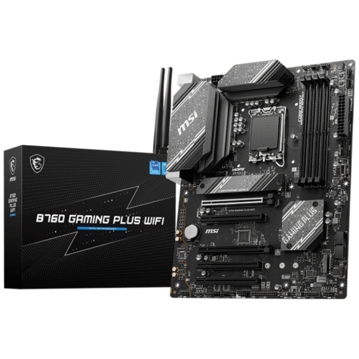 PLACA BASE MSI PRO B760 GAMING PLUS WIFI 1700 ATX 4XDDR5